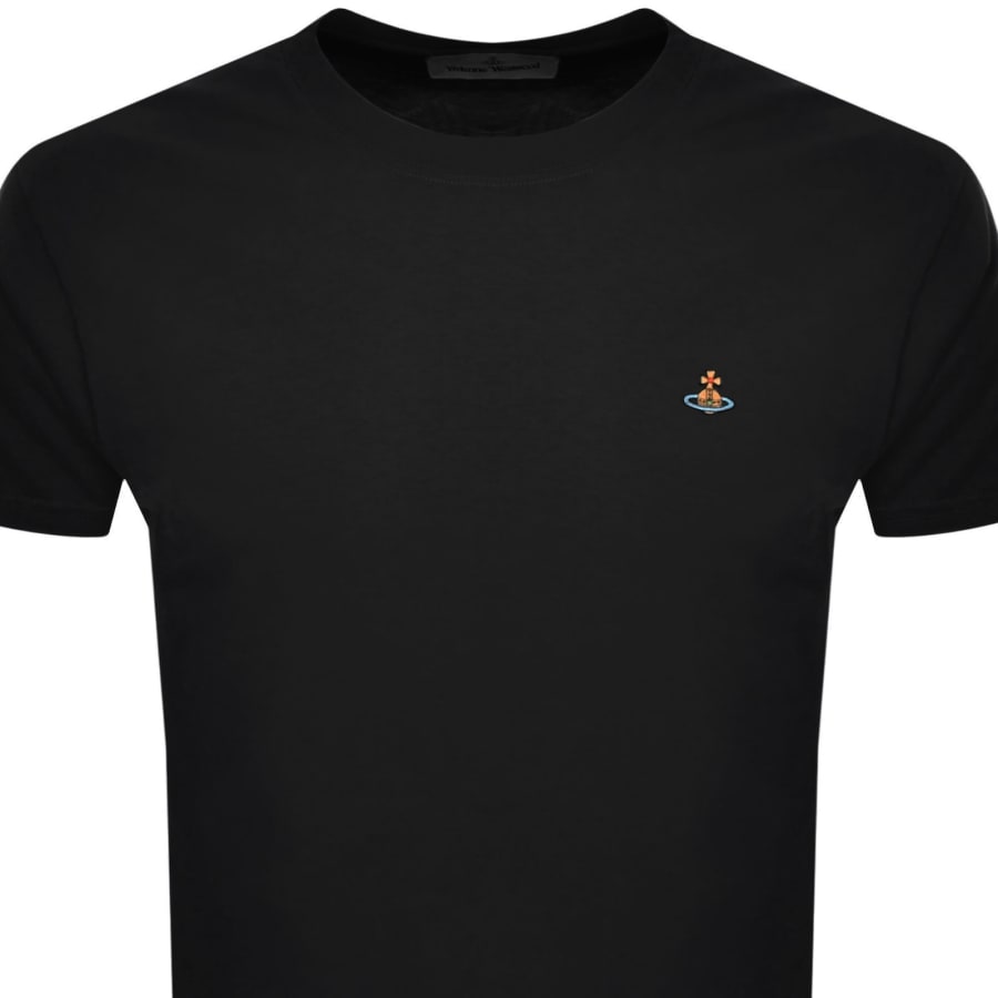 Vivienne Westwood Classic Logo T Shirt Black | Mainline Menswear